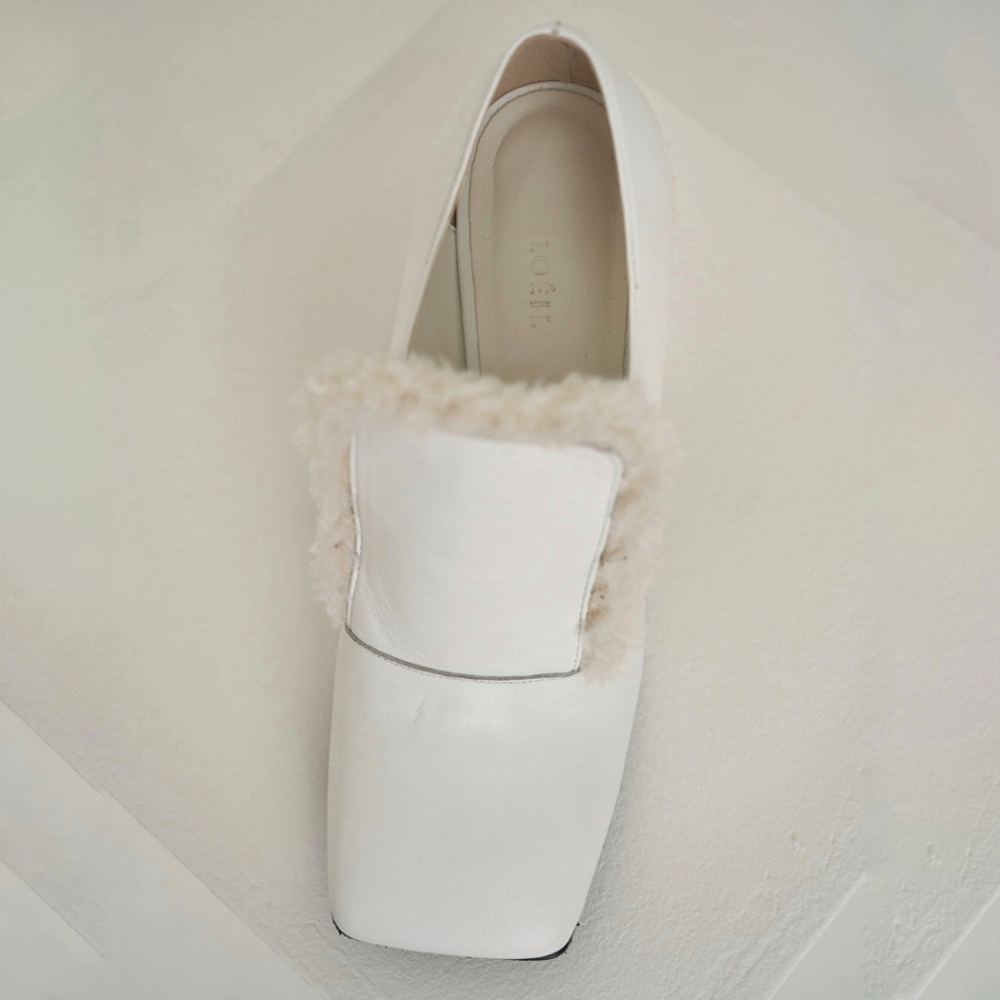 Shearling Heels Pumps - Picture 5 of 10